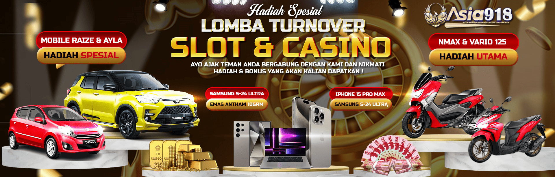 LOMBA TRUN OVER SLOT & CASINO ASIA918